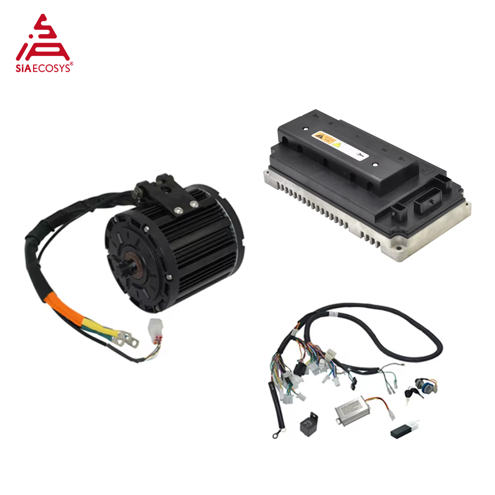 Mid Drive Motor Kit 72V 5000W - QSMOTOR QS138 V1, zestaw napędowy o