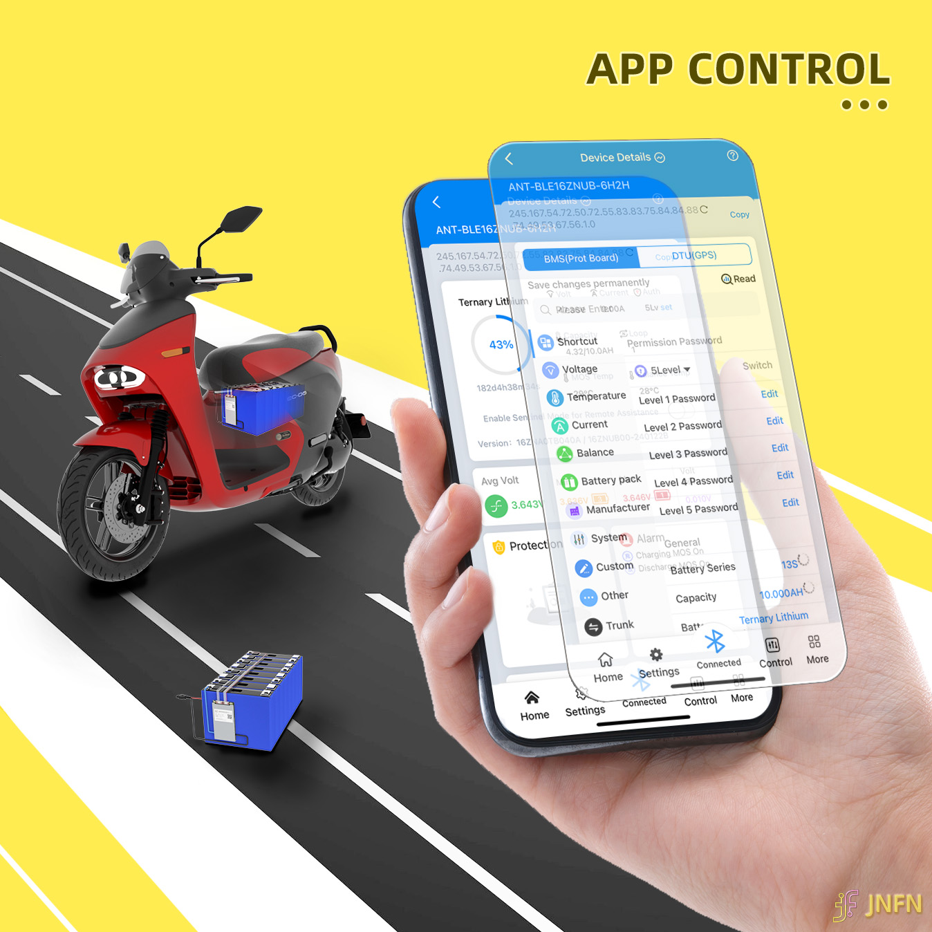Ant BMS Smart 10S do 24S 550A  – Smart Bms 24S 200A Bluetooth Lifepo4 recenzja i cena
