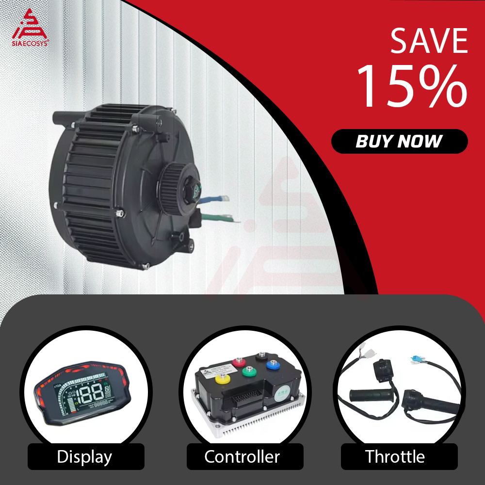 QSMOTOR QS165 V2 5000W 72V Zes – Mid Drive Motor Kit 72V 5000W recenzja i cena
