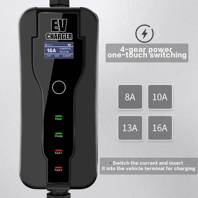 Przenośna ładowarka EV 11KW 16 – Type 2 Portable Ev Charger 11Kw Cee recenzja i cena