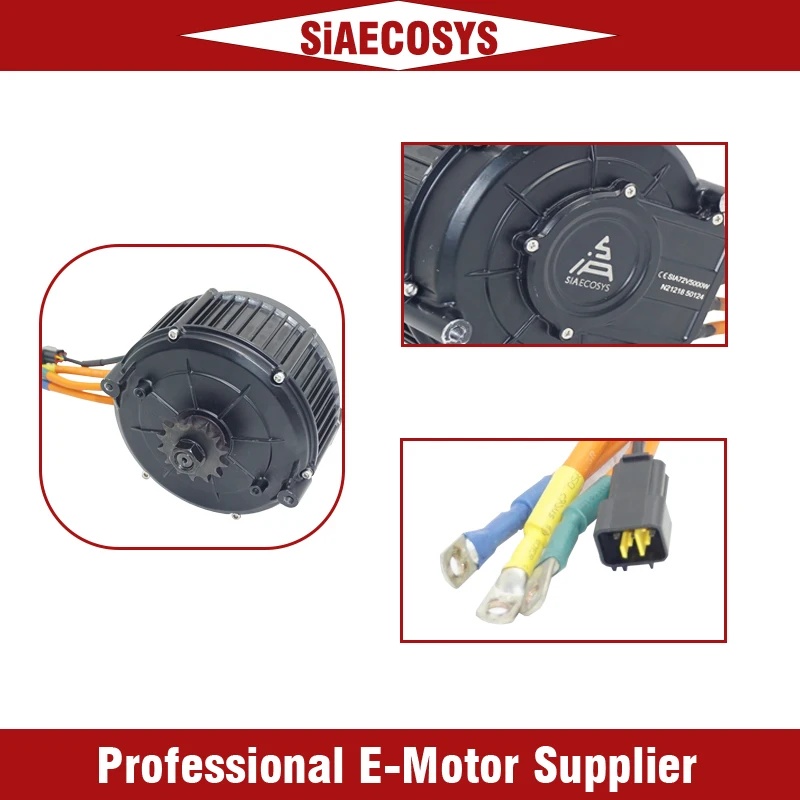 QSMOTOR QS165 V2, silnik o moc – Mid Drive Motor Kit 72V 5000W recenzja i cena